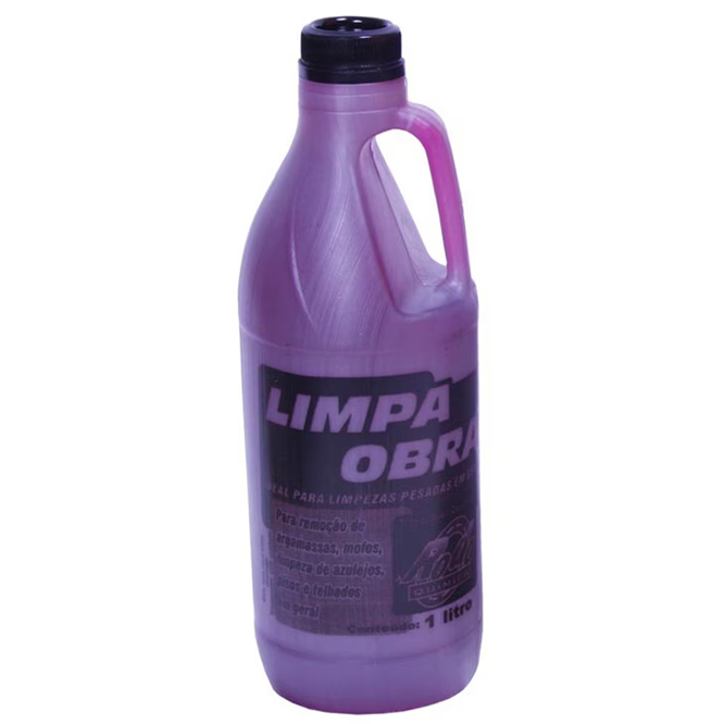 RODOQUIMICA ACIDO LIMPA OBRA 1 LT CX12